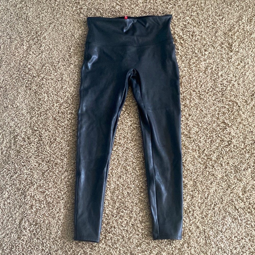 Spanx Faux Leather Leggings